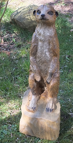 erdm�nnchen motors�ge kettens�ge schnitzen holz kunst