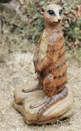 erdm�nnchen motors�ge kettens�ge schnitzen holz kunst