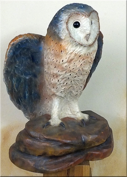 schleiereule holz motors�ge kettens�ge schnitzen kettes�genkunst motors�genkunst 