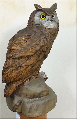 kauz eule holz motors�ge kettens�ge schnitzen kettes�genkunst motors�genkunst 