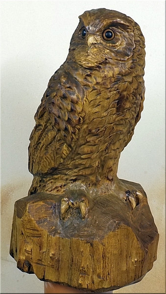  kauz eule holz motors�ge kettens�ge schnitzen kettes�genkunst motors�genkunst 