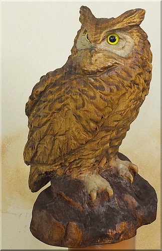 uhu eule holz motors�ge kettens�ge schnitzen kettes�genkunst motors�genkunst 