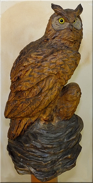 eulenhorst eule holz motors�ge kettens�ge schnitzen kettes�genkunst motors�genkunst 