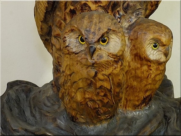 eulenhorst eule holz motors�ge kettens�ge schnitzen kettes�genkunst motors�genkunst 