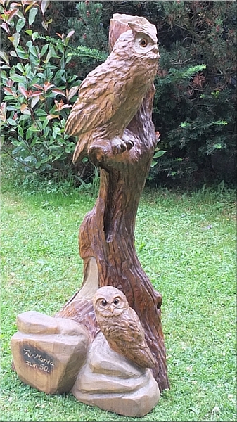 eule holz motors�ge kettens�ge schnitzen kettes�genkunst motors�genkunst 