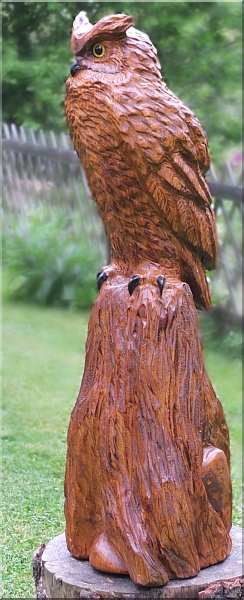 eule holz motors�ge kettens�ge schnitzen kettes�genkunst motors�genkunst 