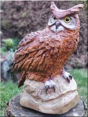 eule holz motors�ge kettens�ge schnitzen kettes�genkunst motors�genkunst 