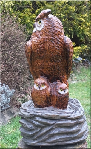 eule holz motors�ge kettens�ge schnitzen kettes�genkunst motors�genkunst 