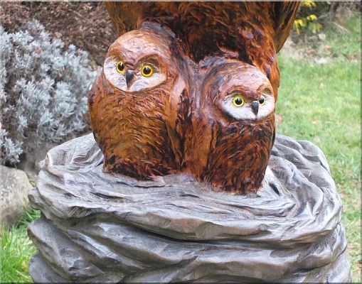 eule holz motors�ge kettens�ge schnitzen kettes�genkunst motors�genkunst 