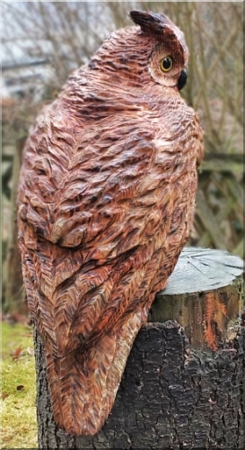 eule holz motors�ge kettens�ge schnitzen kettes�genkunst motors�genkunst 