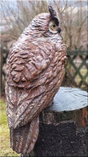 eule holz motors�ge kettens�ge schnitzen kettes�genkunst motors�genkunst 