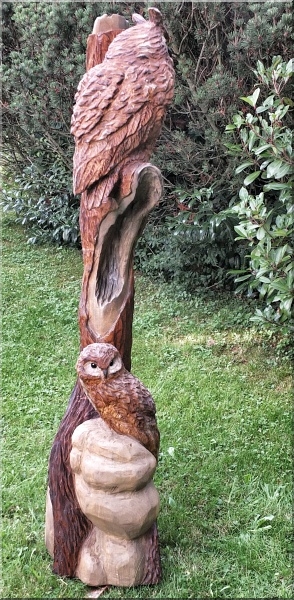 eule holz motors�ge kettens�ge schnitzen kettes�genkunst motors�genkunst 