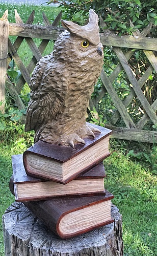 b�chereule eule holz motors�ge kettens�ge schnitzen kettes�genkunst motors�genkunst holzwerker