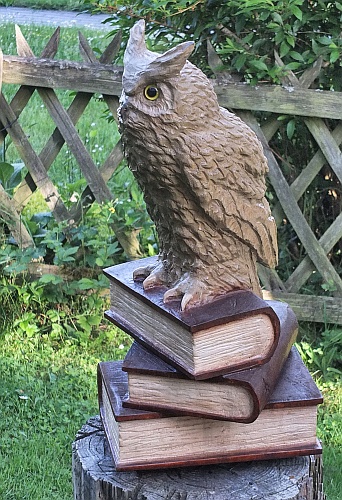 b�chereule eule holz motors�ge kettens�ge schnitzen kettes�genkunst motors�genkunst holzwerker