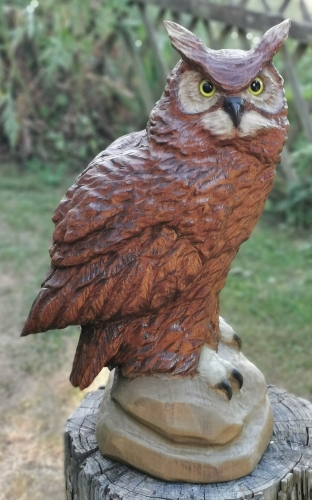 eule holz motors�ge kettens�ge schnitzen kettes�genkunst motors�genkunst holzwerker