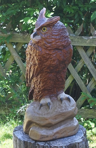 eule holz motors�ge kettens�ge schnitzen kettes�genkunst motors�genkunst holzwerker