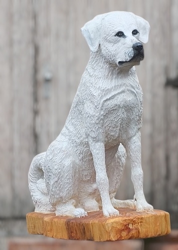 owtscharka alabai mittelasiatischer sch�ferhund hund holz motors�ge kettens�ge schnitzen chainsaw carving holzwerker jochen adam