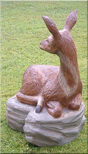 reh holz schnitzen motors�ge kettens�ge holzwerker