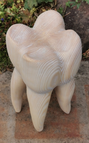 backenzahn zahn holz schnitzen geschnitzt  motors�ge kettens�ge holzwerker